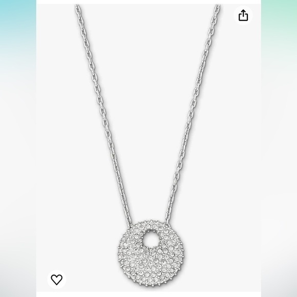 Swarovski Crystal Stone Mini Pendant Necklace - Picture 1 of 5